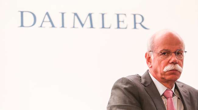 Daimler AG CEO Dieter Zetsche