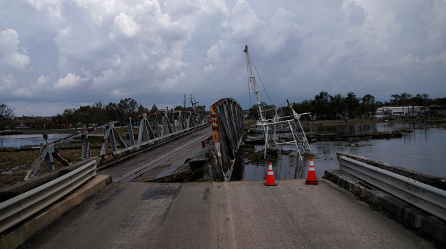 Louisiana bridge damage