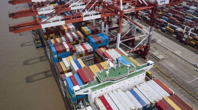 Hacking activity was reported for the second time in a week at a global shipping operation.