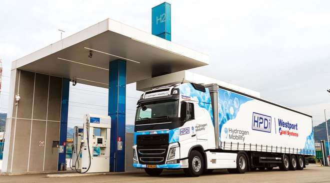 Westport Fuel Systems Volvo truck. 